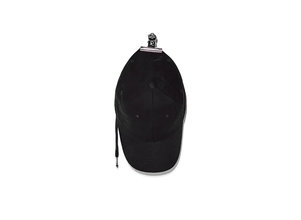 【専用】ピースマイナスワン　PMO SHOELACE CAP ブラック　正規品 PEACEMINUSONE PMO SHOELACE CAP #2 