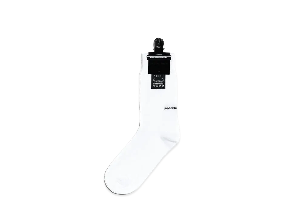 PEACEMINUSONE PMO SOCKS #1 "White" / G-DRAGON