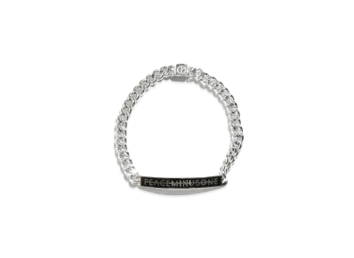PEACEMINUSONE PMO LOGO BRACELET #1 "Black" / G-DRAGON