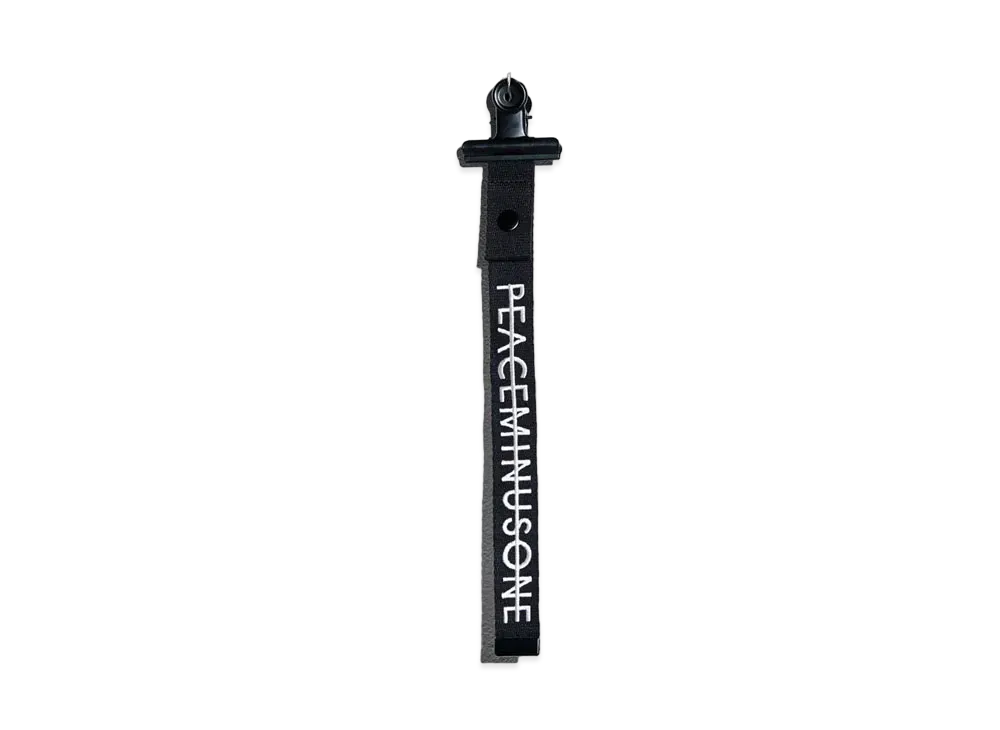 PEACEMINUSONE PMO CARRIER STRAP #1 "Black" / G-DRAGON