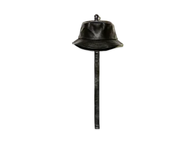 PEACEMINUSONE PMO LEATHER BUCKET HUT #1 "Black" / G-DRAGON