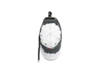 PEACEMINUSONE PMO DENIM BLEACH CAP #1 "Black" / G-DRAGON