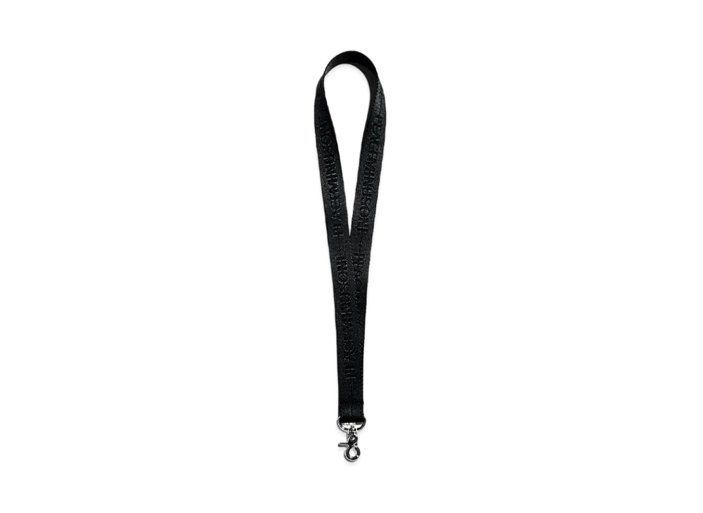 PEACEMINUSONE PMO LANYARD #1 "Black" / G-DRAGON