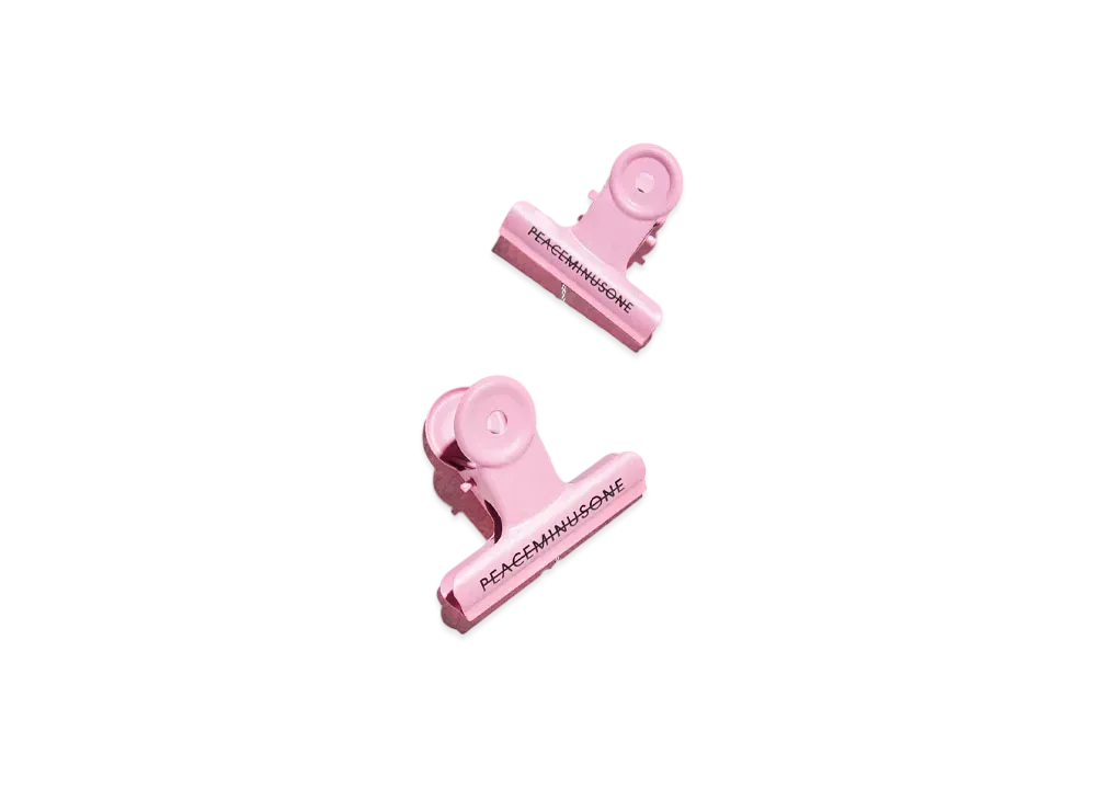 PEACEMINUSONE PMO BULLDOG CLIP #12 "Pink" / G-DRAGON