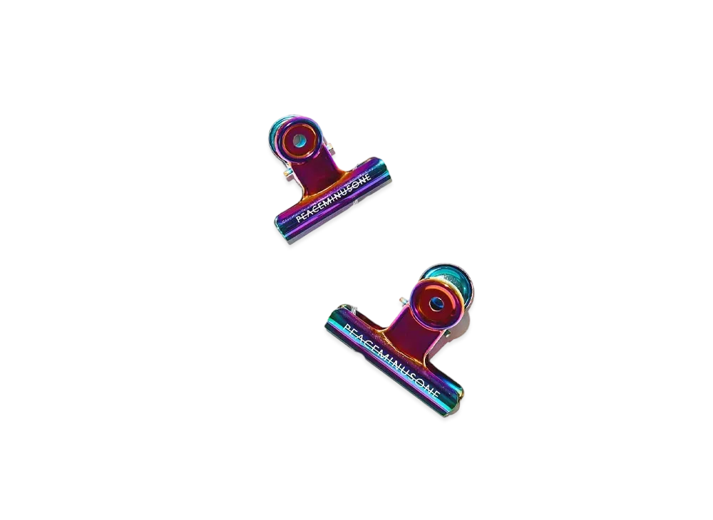 PEACEMINUSONE PMO BULLDOG CLIP #13 "Multi" / G-DRAGON