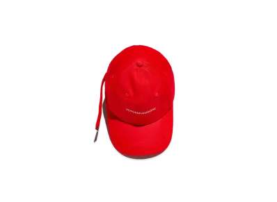 PEACEMINUSONE PMO COTTON CAP #4 "Red" / G-DRAGON