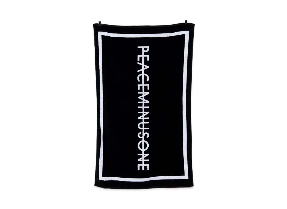 PEACEMINUSONE PMO BEACH TOWEL #1 "Black" / G-DRAGON