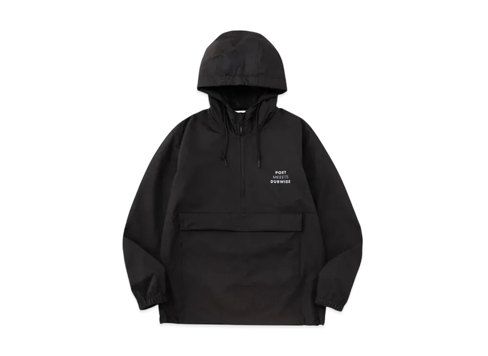 POET MEETS DUBWISE PMD Logo OP Anorak Parka "Black"