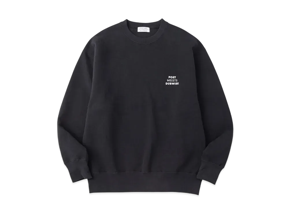 POET MEETS DUBWISE PMD Logo OP Sweat "Sumi"