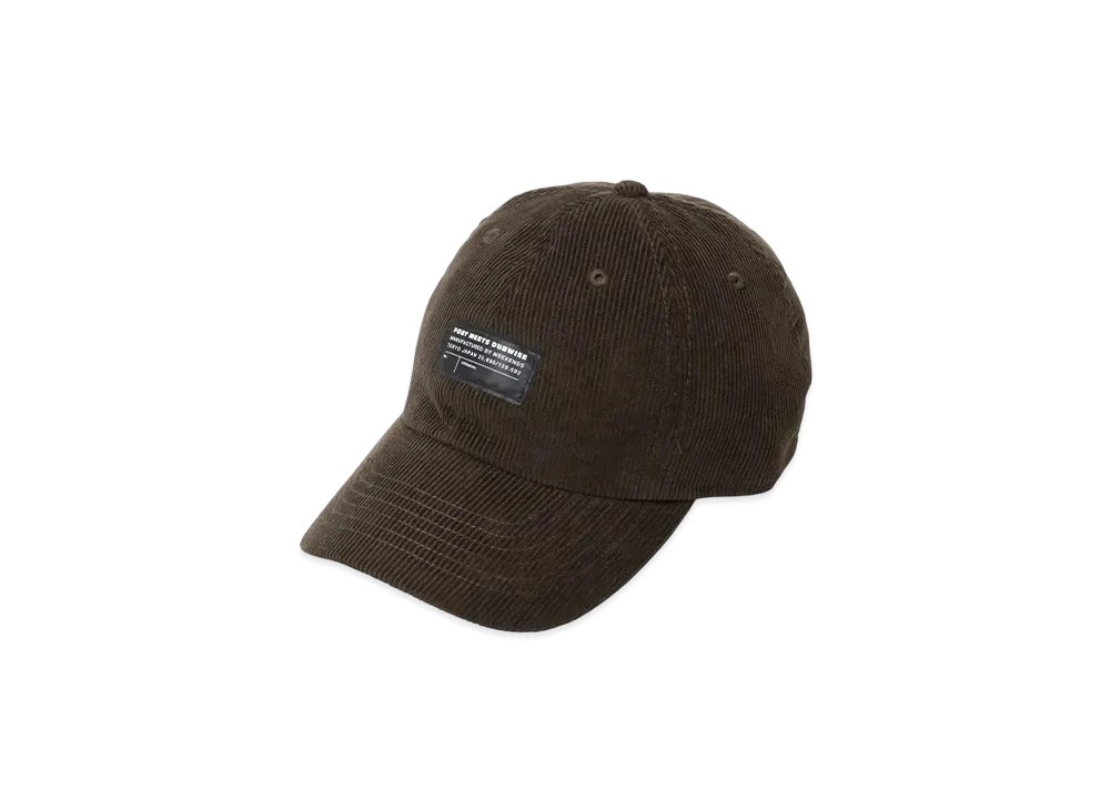 POET MEETS DUBWISE PMD Tag Corduroy 6 Panel Cap "Khaki"