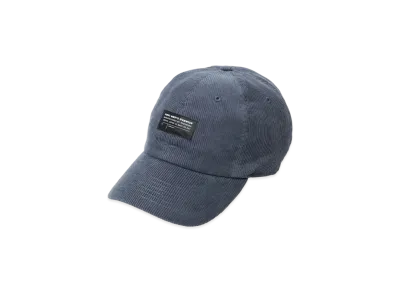 POET MEETS DUBWISE PMD Tag Corduroy 6 Panel Cap "Bluegrey"