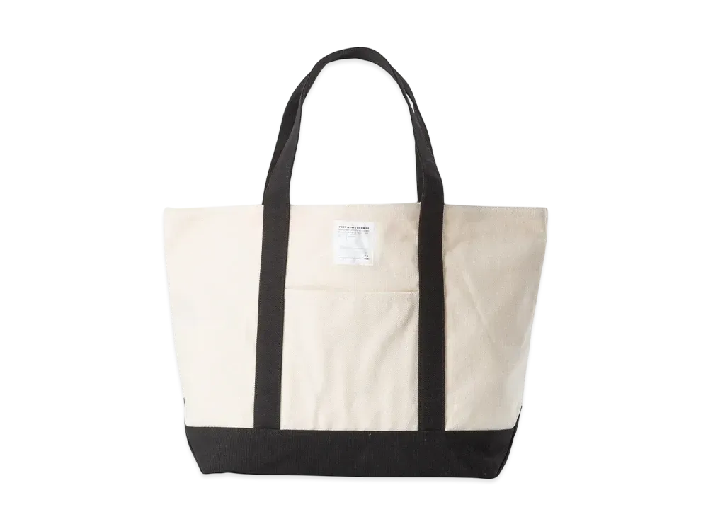 POET MEETS DUBWISE PMD Heavy Canvas Large Tote "Natural"
