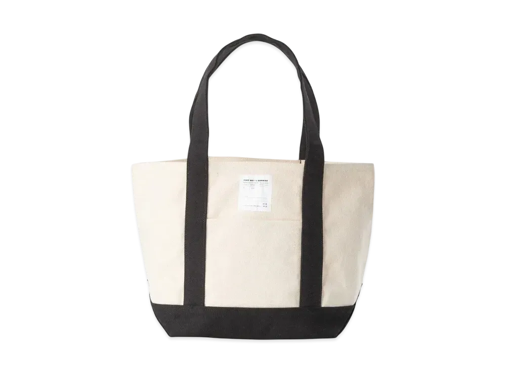 POET MEETS DUBWISE PMD Heavy Canvas Small Tote "Natural"