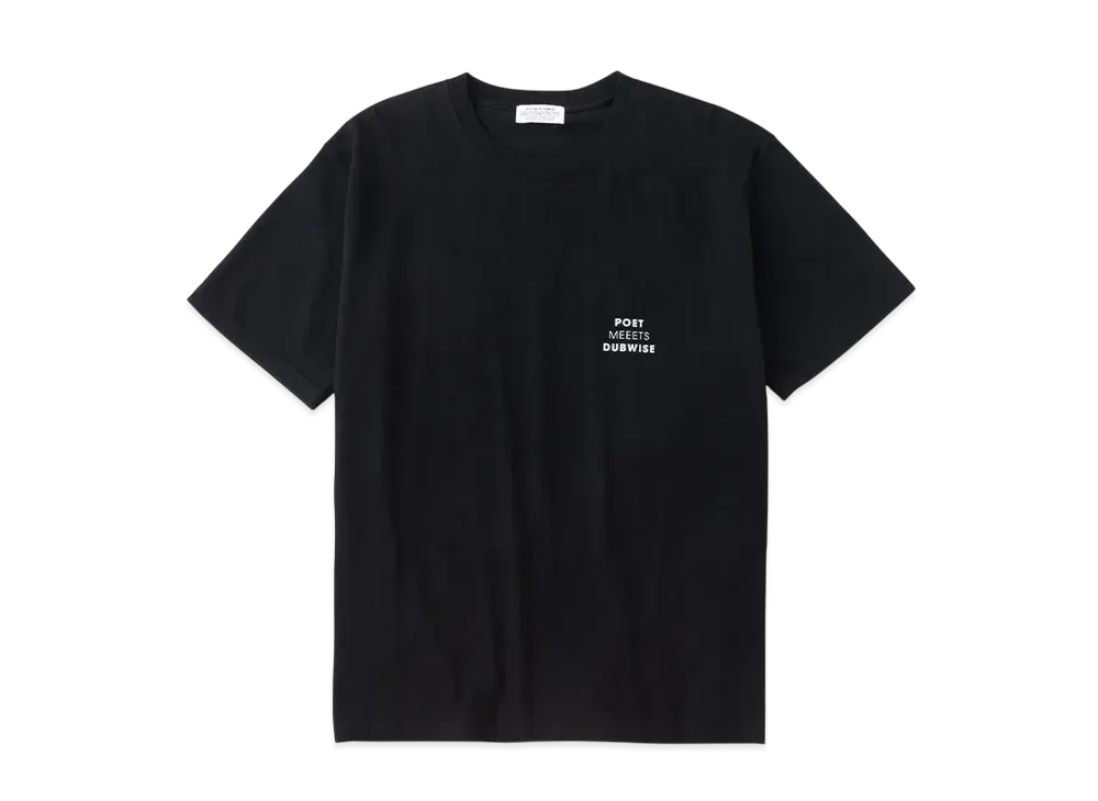POET MEETS DUBWISE PMD Logo OP T-Shirt "Black"