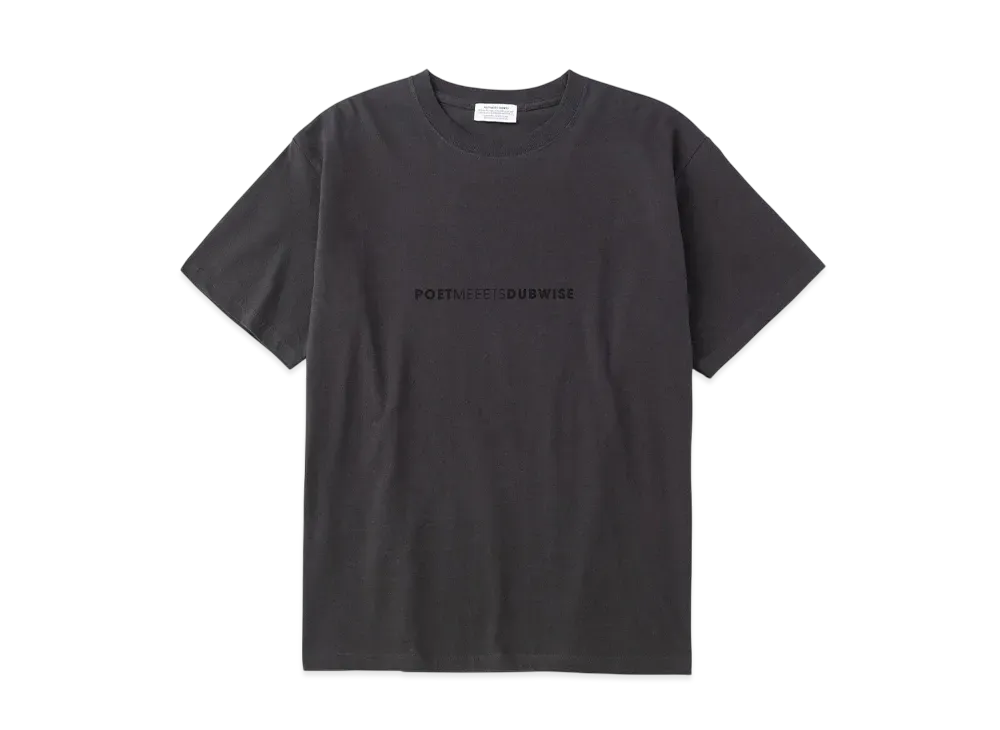 POET MEETS DUBWISE PMD Logo Row T-Shirt "Sumi"