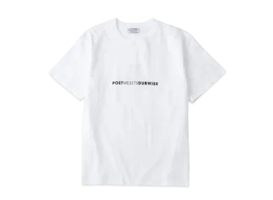 POET MEETS DUBWISE PMD Logo Row T-Shirt "White"