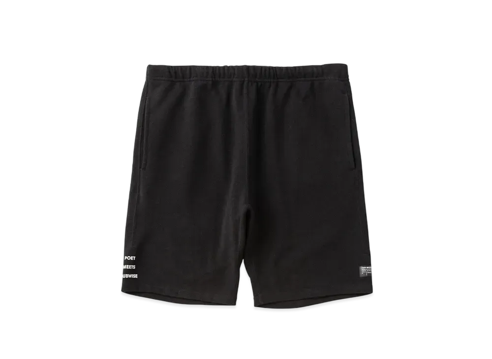 POET MEETS DUBWISE PMD Logo Short "Black"
