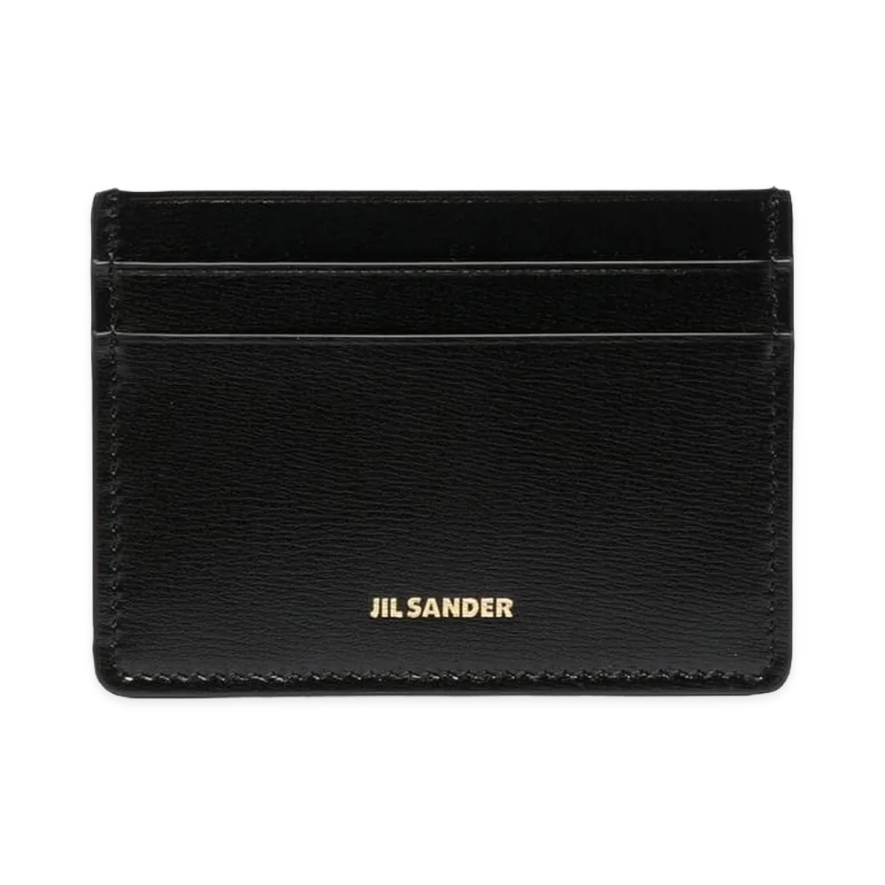 Jil Sander Flat Card Holder "Black"