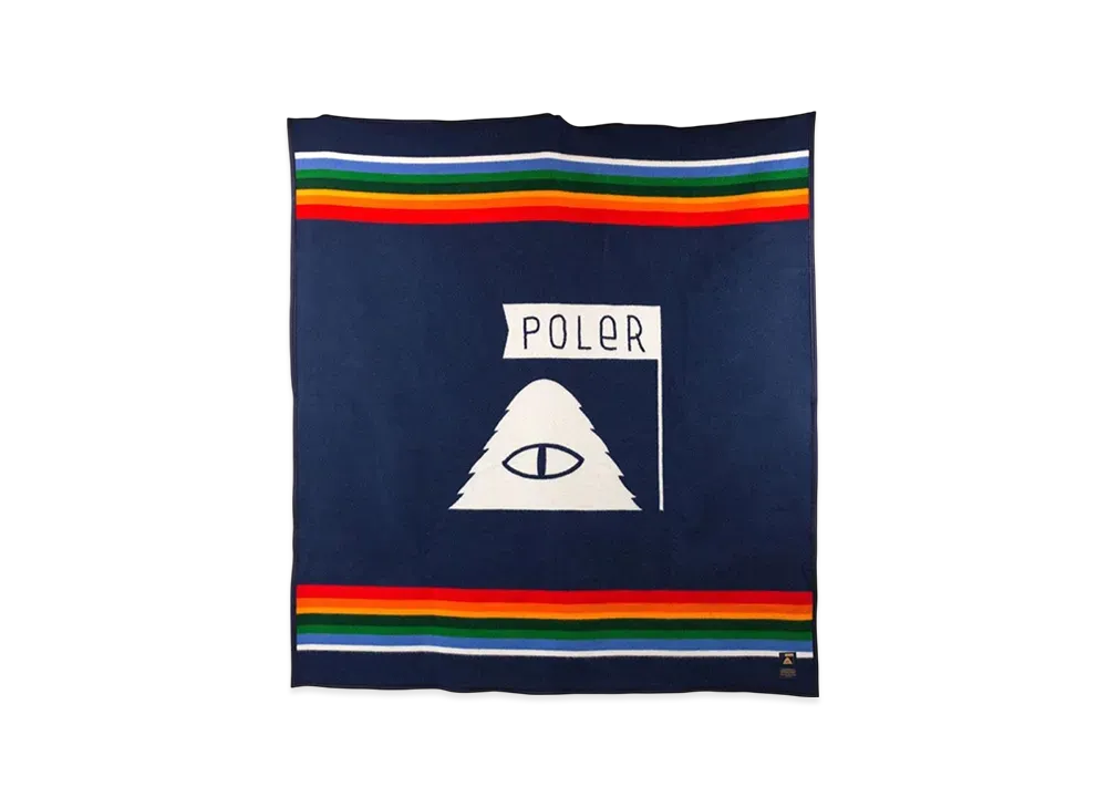 POLeR x Pendleton Blanket Crater Lake "BlueRed"