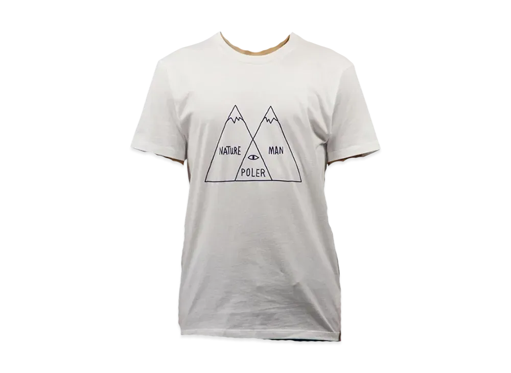 POLeR Venn Diagram Tee "White"