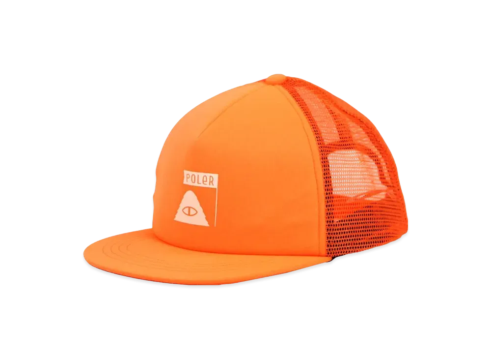 POLeR Sumiit Mesh Trucker Cap "Orange"