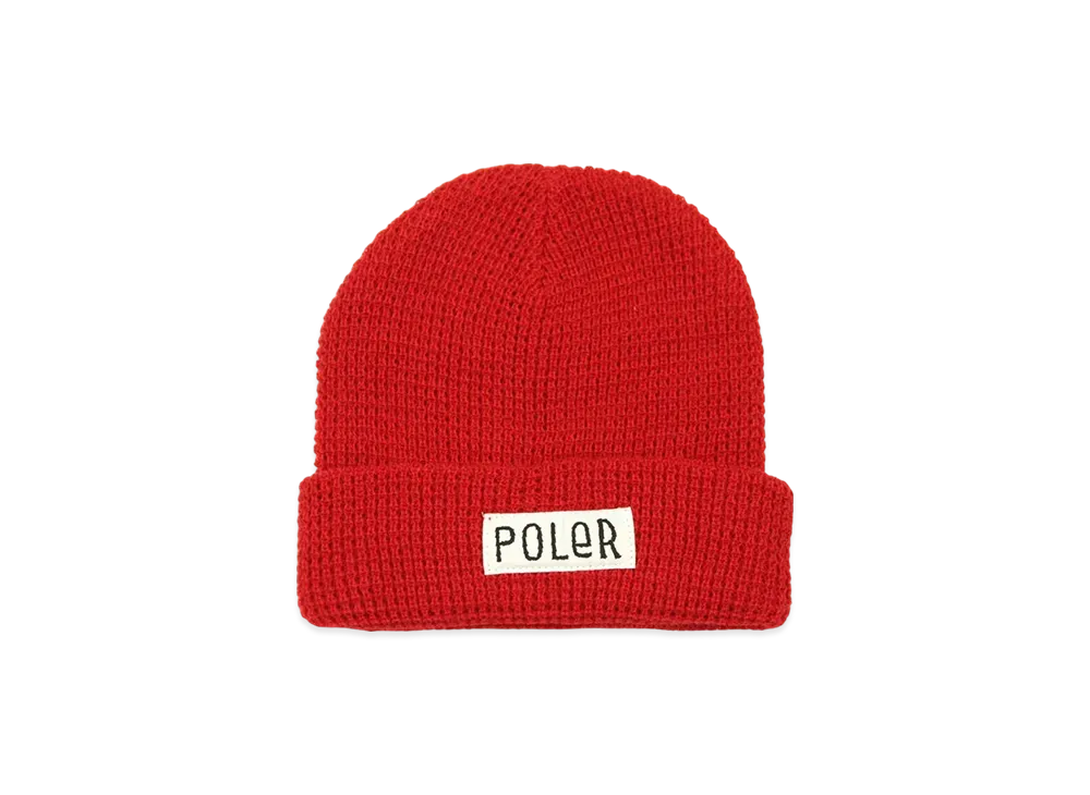 POLeR Workerman Beanie "Red"