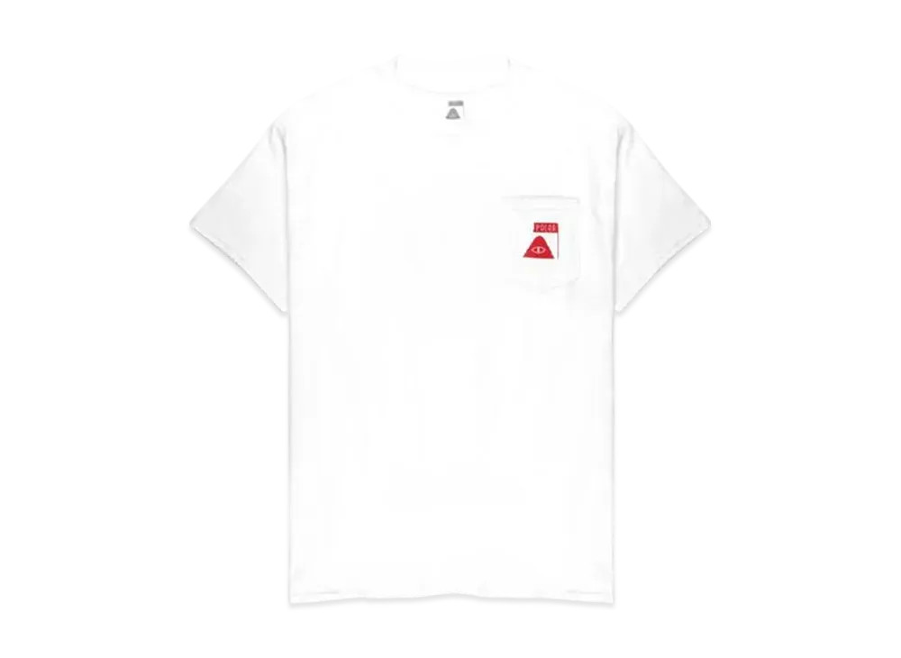 POLeR Summit Pocket Tee "White"