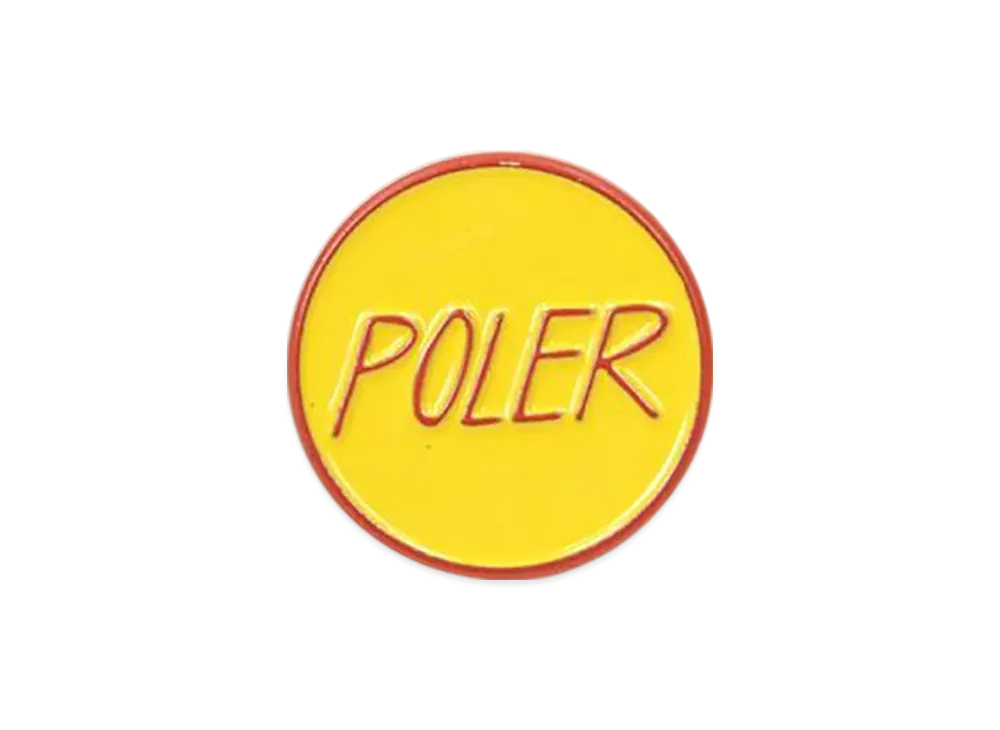 POLeR Enamel Pin Accessories "Yellow"