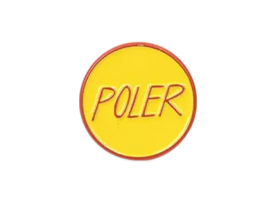 POLeR Enamel Pin Accessories "Yellow"