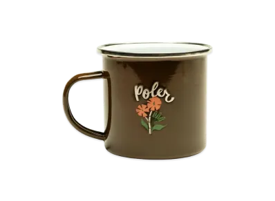 POLeR Outdoor Camping Mug "Brown"