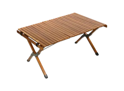 POLeR Outdoor Wood Table "Dark Brown"