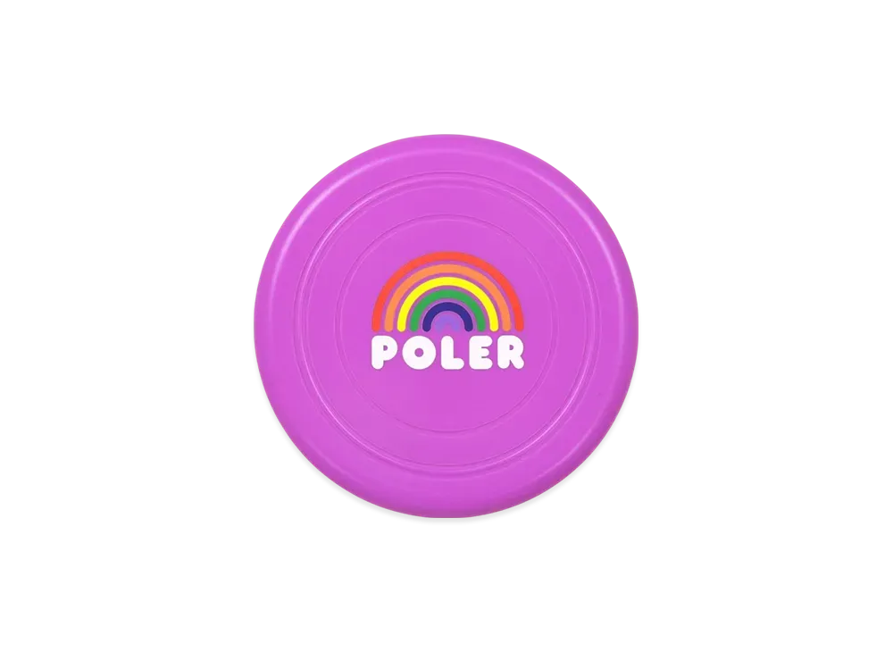 POLeR Dog Toy Silicone Flying Disc "Purple"