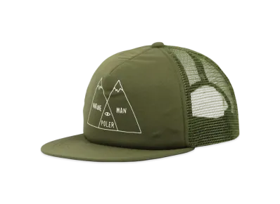 POLeR Ven Digram Trucker Cap "Green"