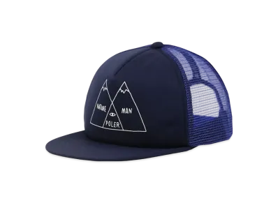 POLeR Ven Digram Trucker Cap "Navy"