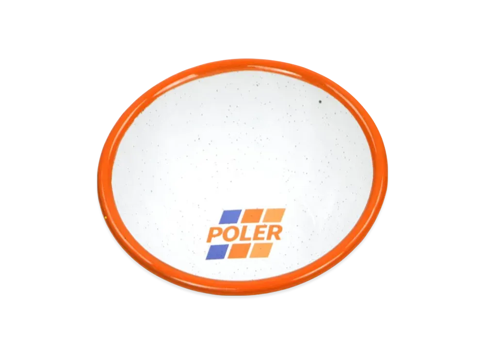 POLeR Camping Bowl "WhiteRed"