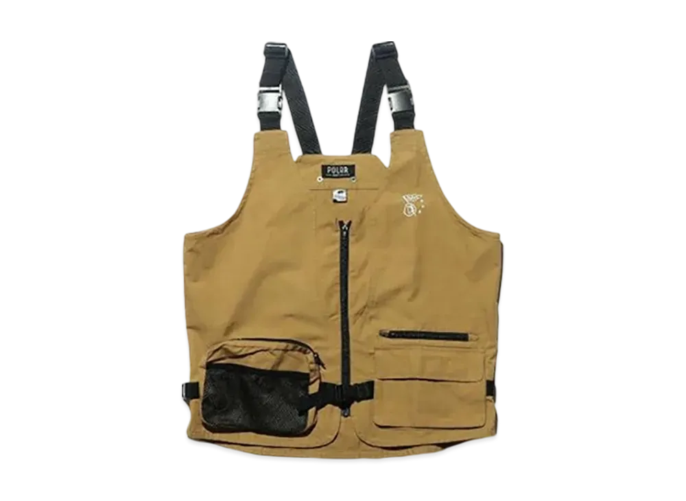 POLeR Pocket Fishing Vest "Khaki"