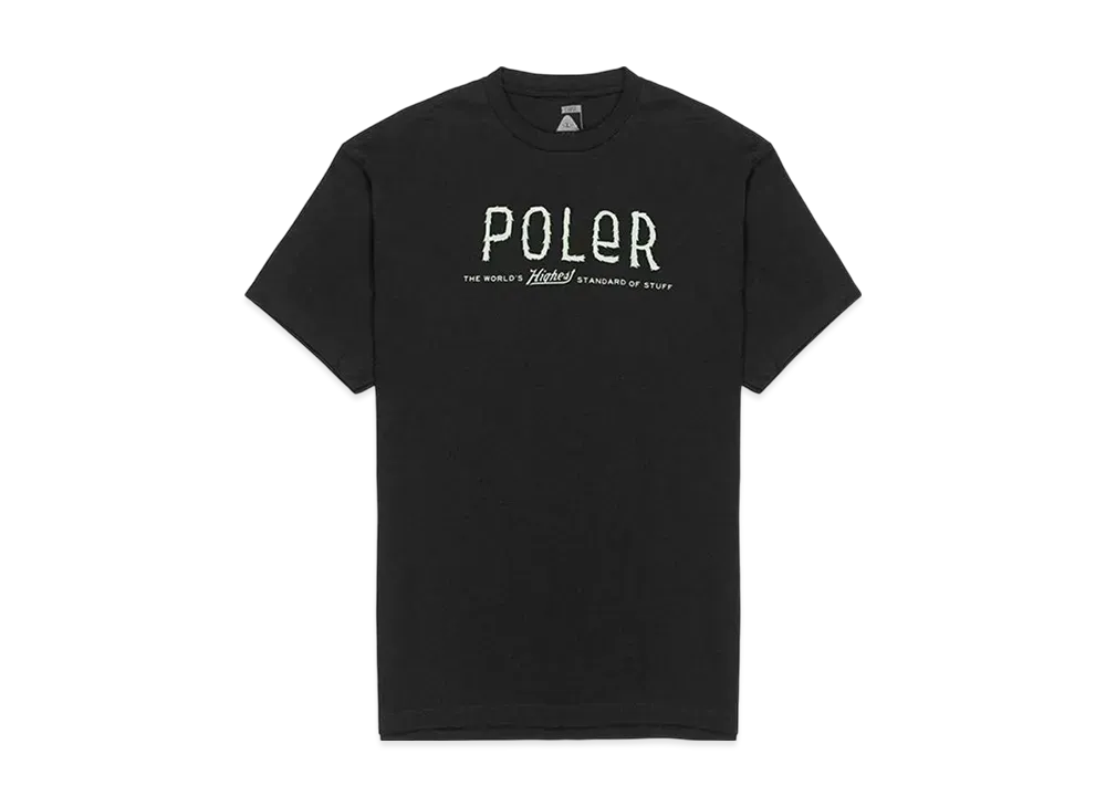 POLeR Fully Front SS Tee "Black"