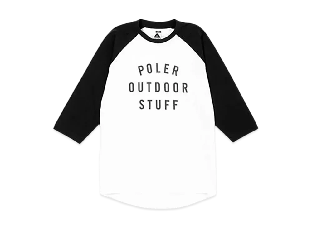 POLeR Raglan Tee "Black"