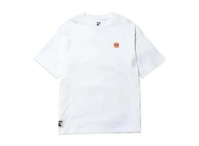 POLeR SS Tee Crew Neck Steamhams Pocket Relaxed Fit "White"