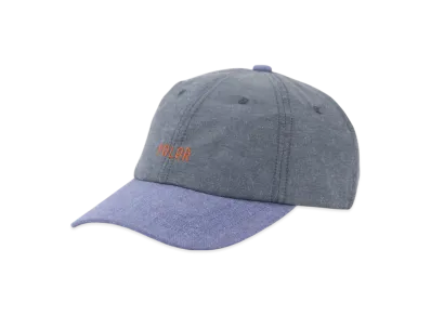 POLeR Hooley Front 5-Panel Canvas Cap "Indigo"
