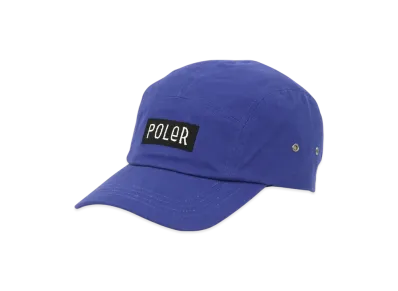 POLeR 5-Panel Canvas Cap "Blue"