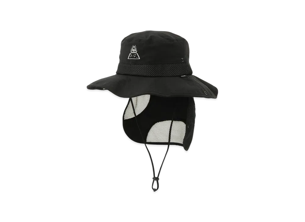 POLeR 2Way Sun Guard Brim Hat "Black"