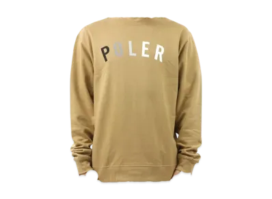 POLeR Crew Fleece Sweatshirt "Sand"