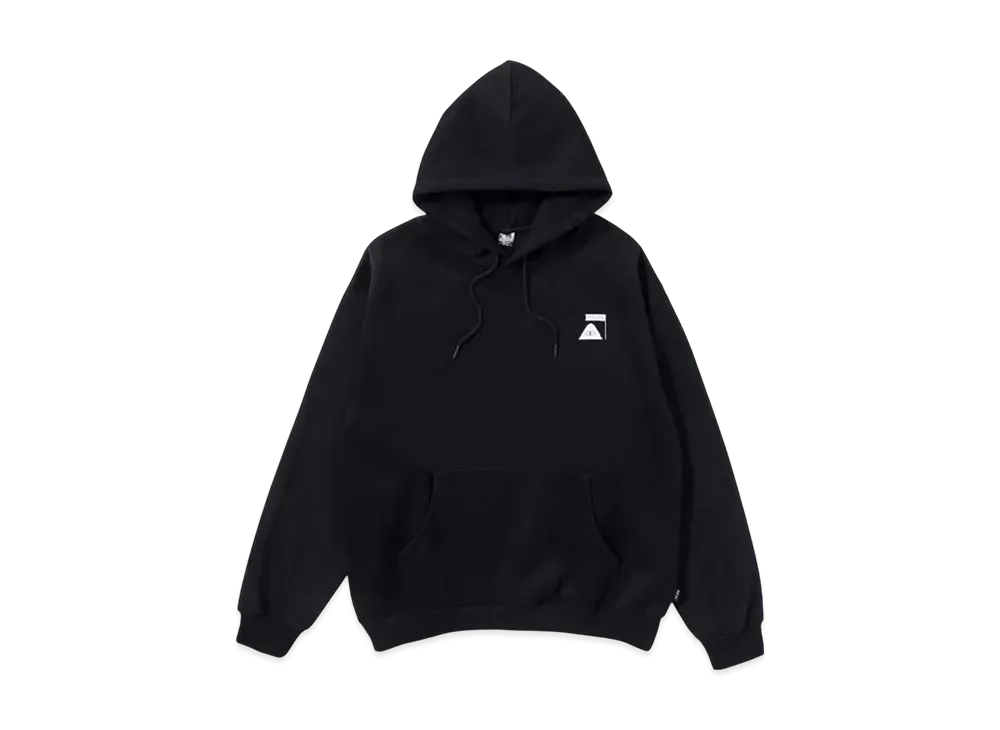 POLeR Summit Fleece Logo Hoodie "BlackWhite"