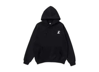 POLeR Summit Fleece Logo Hoodie "BlackWhite"