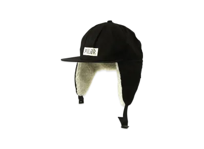 POLeR Cotton Flap Cap "Black"