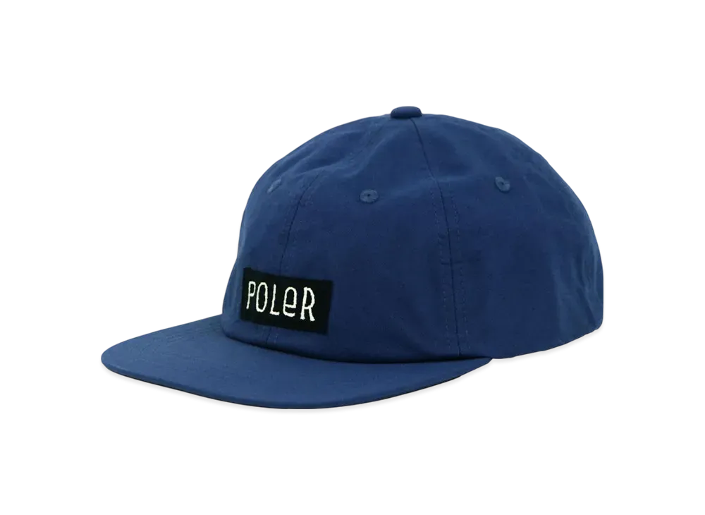 POLeR Cotton 6-Panel Cap "Navy"
