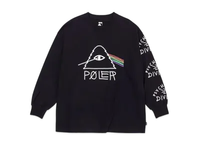 POLeR Psychedelic Fit LS Tee "Black"