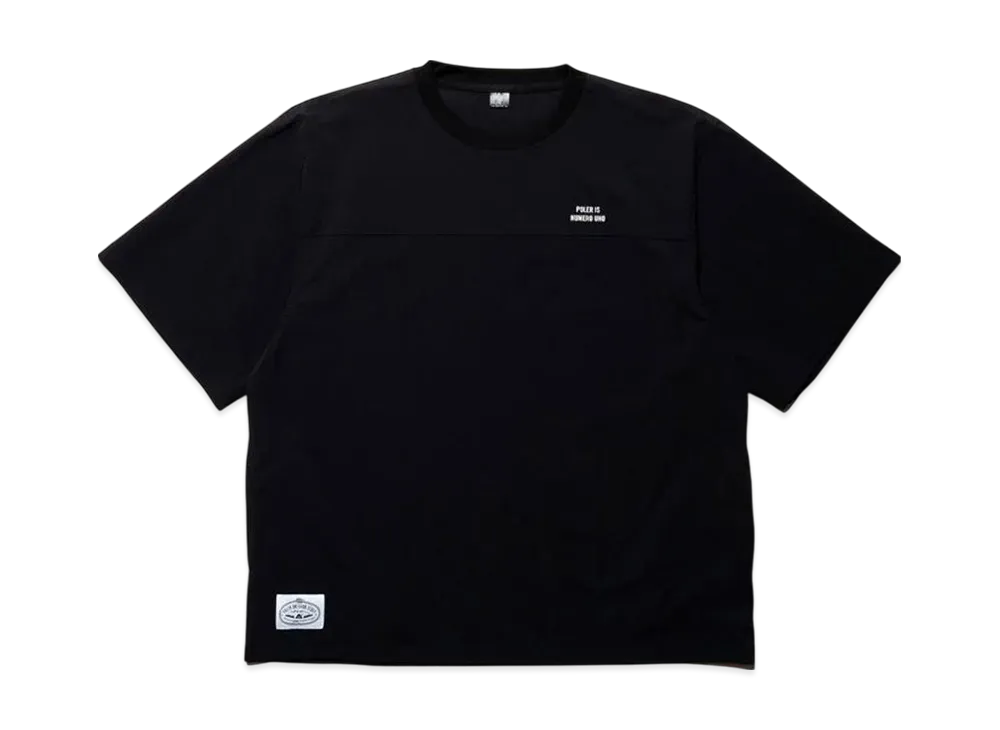 POLeR SS Tee Crew Neck Nylon "Black"