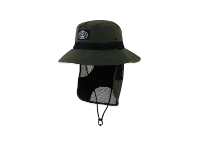 POLeR 2Way Thundered Long Brim Hat "Olive"